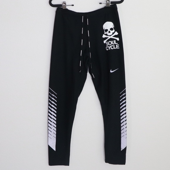 Nike Pants - Nike Running Soul Cycle Athletic Capris Large